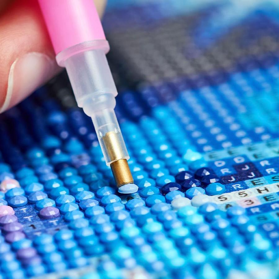 Pintura con Diamantes Kahlo 30x30