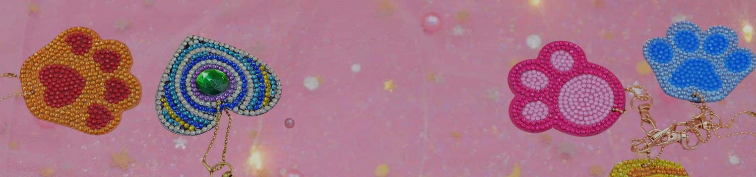 Llaveros - Pintura con Diamantes