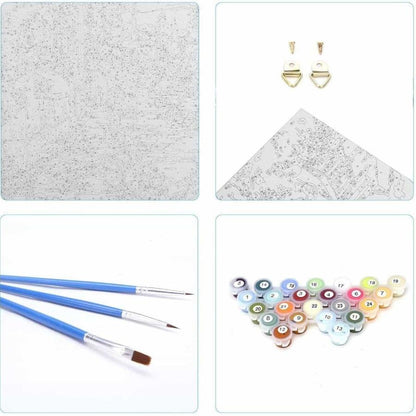 Arco de Triunfo Pintura por Número 40X50 con Bastidor