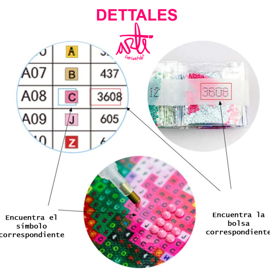 Pintura con Diamantes Tortuga Acuática 30X40 Diamante RedondoROUND DIAMOND