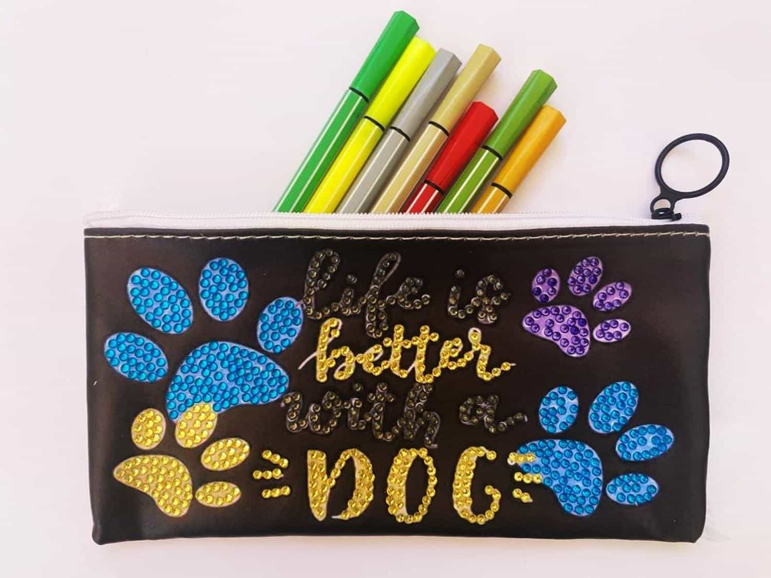 Pintura con Diamantes Estuche Dog Lover