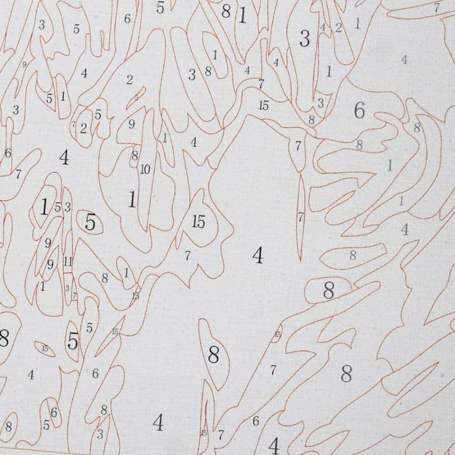 Arco de Triunfo Pintura por Número 40X50 con Bastidor