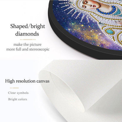 Pintura con Diamantes Colgante Virgen