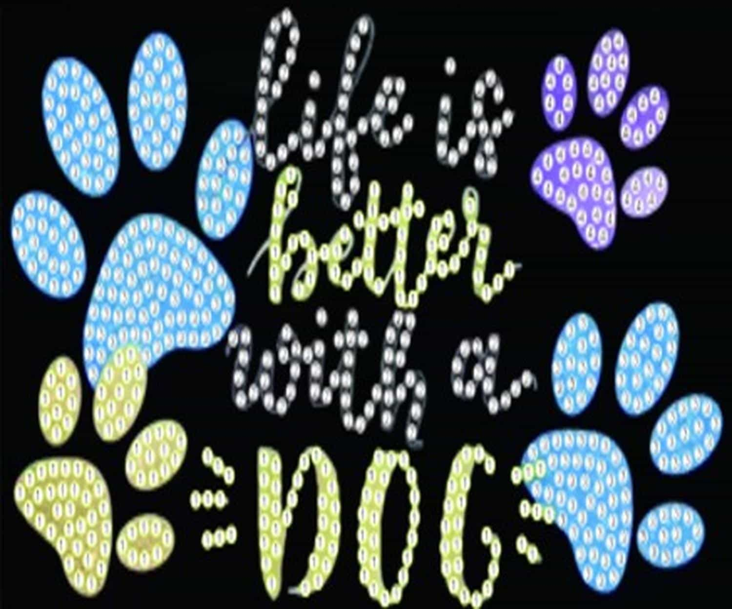 Pintura con Diamantes Estuche Dog Lover