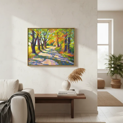 Pintura con Diamantes Sendero 30X40