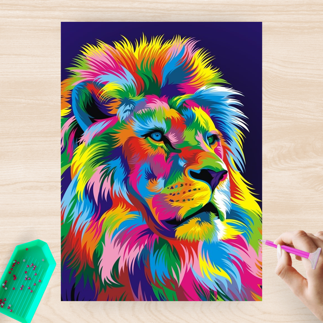 Pack Diamond Art- Animales ( 5 Productos)