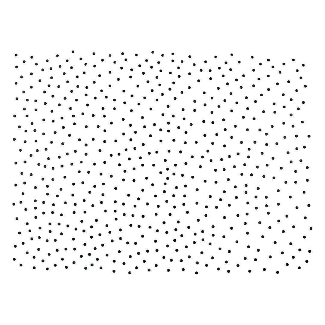 Aplique strass planchable Cristales Puntos negros