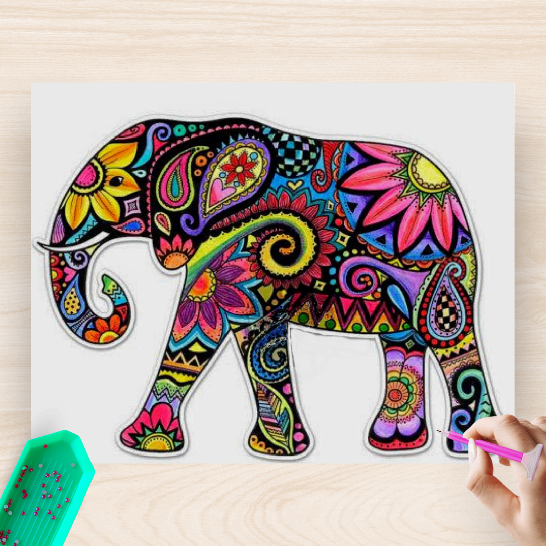 Pack Diamond Art- Animales ( 5 Productos)