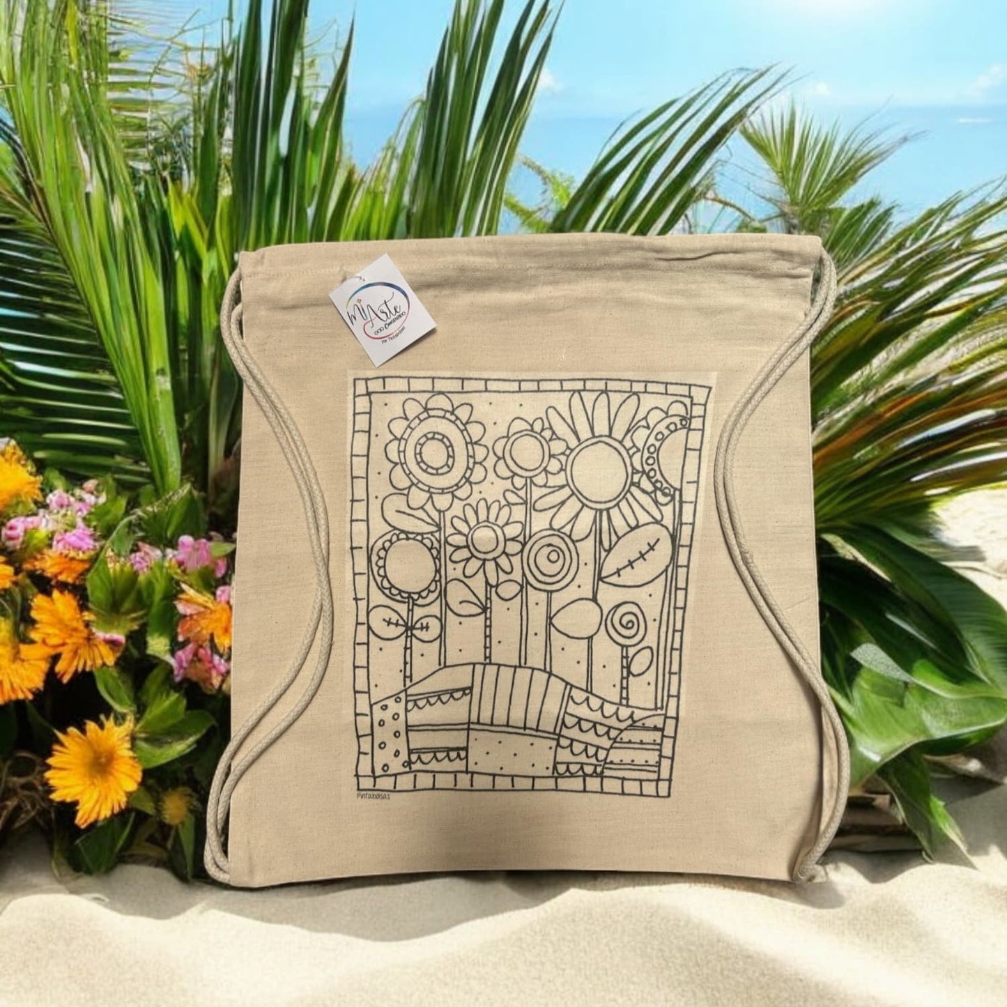 Pintables en Tela Morral Nº17