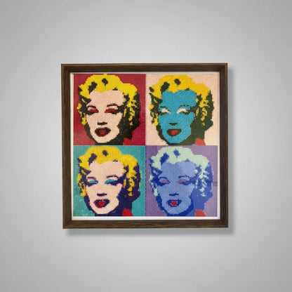 Pintura con Diamantes Marilyn 30X30