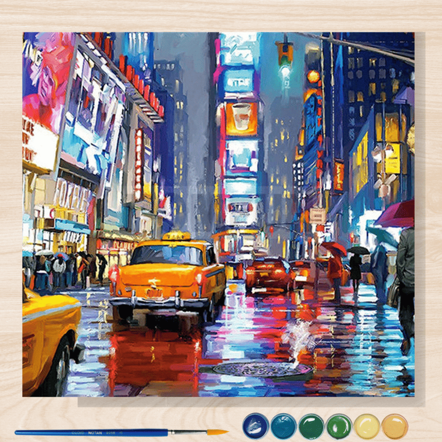 New York City Pintura por Número (sin bastidor) 40X50