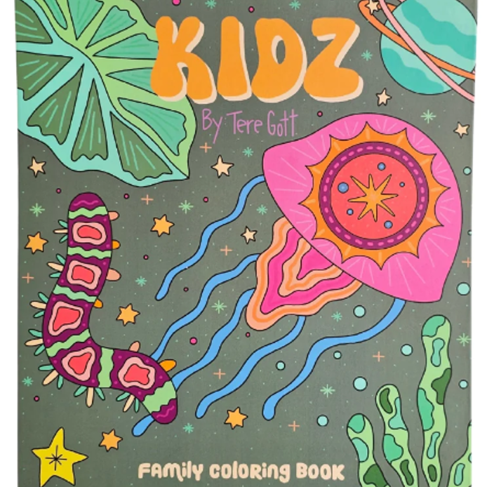 Libro para Colorear Kidz 20 ilustraciones by Tere Gott