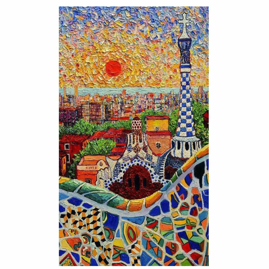 Park Guell 30x40