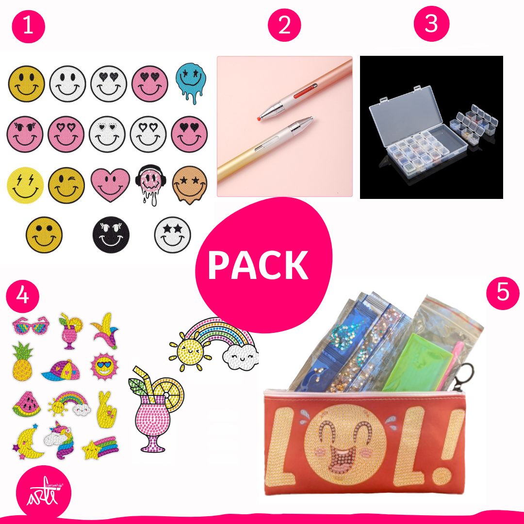 Pack Emoji Arco Iris (5 productos)