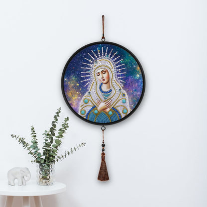 Pintura con Diamantes Colgante Virgen