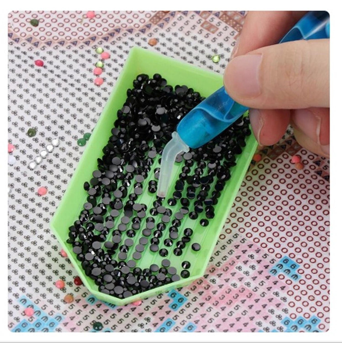 Kit Lápiz Pintura Diamante con Aplicador + 3 repuestos