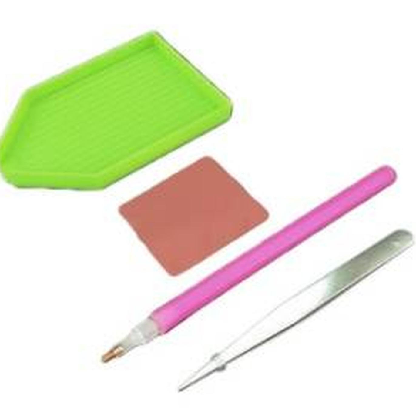 Pintura con diamantes set stickers Arco iris