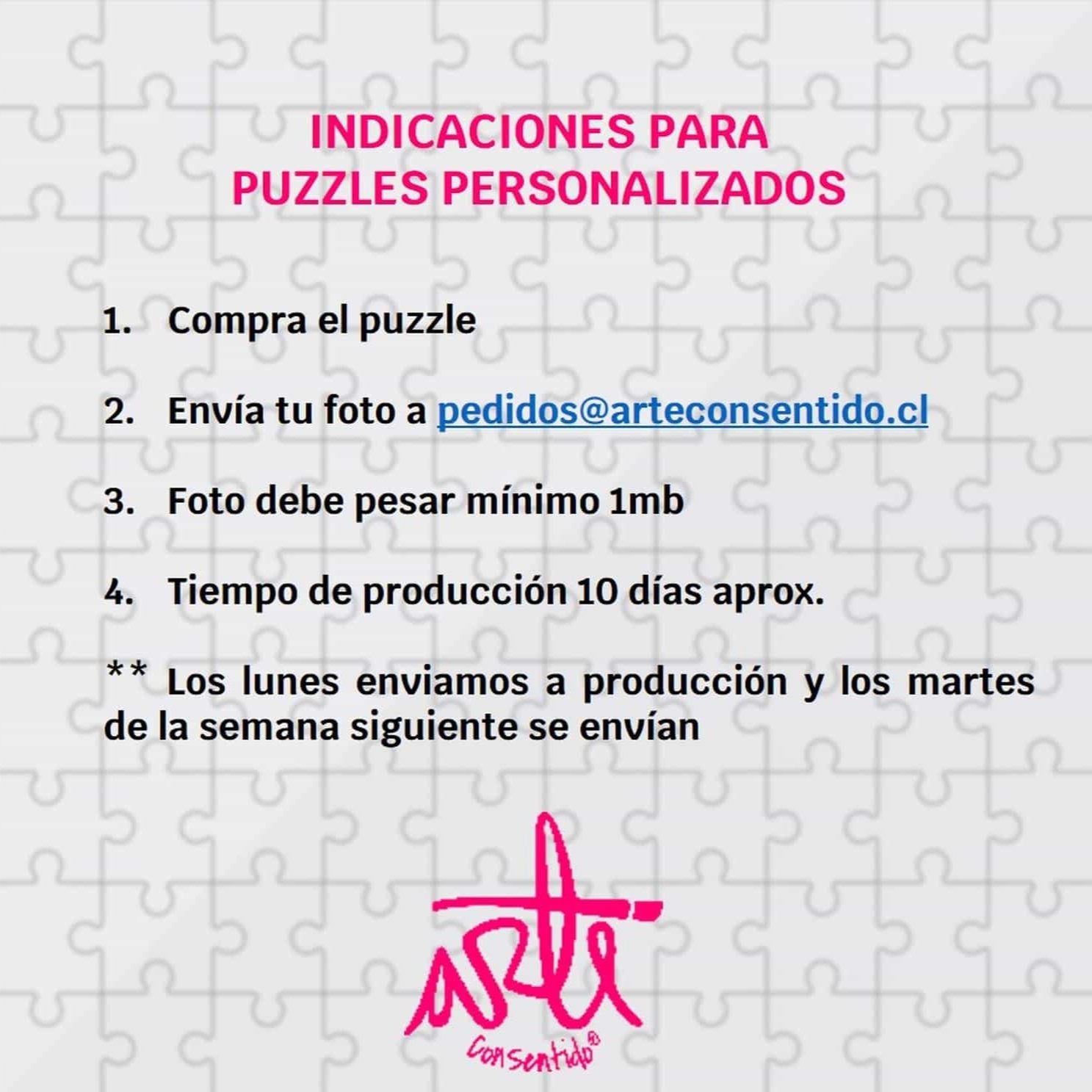 Puzzle Personalizado 300 Piezas 40x60cm