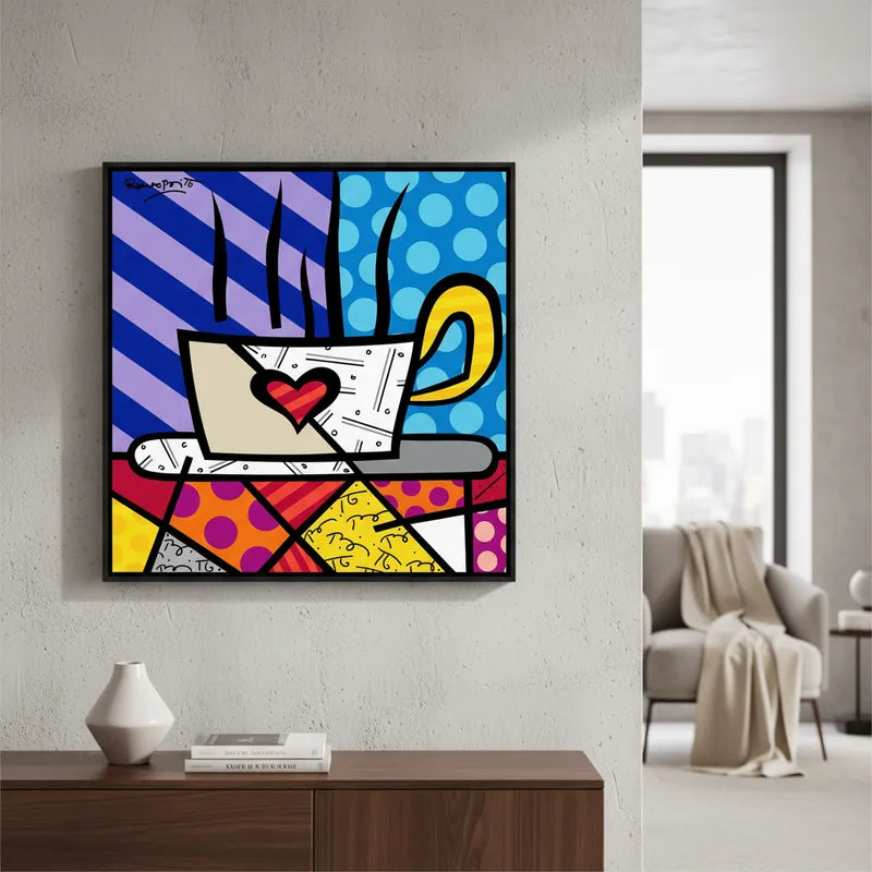 Pintura con Diamantes Café Britto 20x25