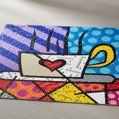 Pintura con Diamantes Café Britto 20x25