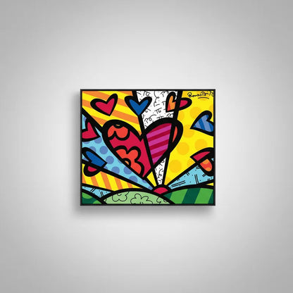 Pintura con Diamantes Corazón Britto 20x25