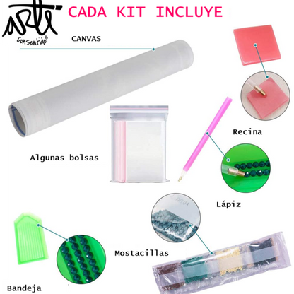 Pintura con Diamantes New York City 30X40