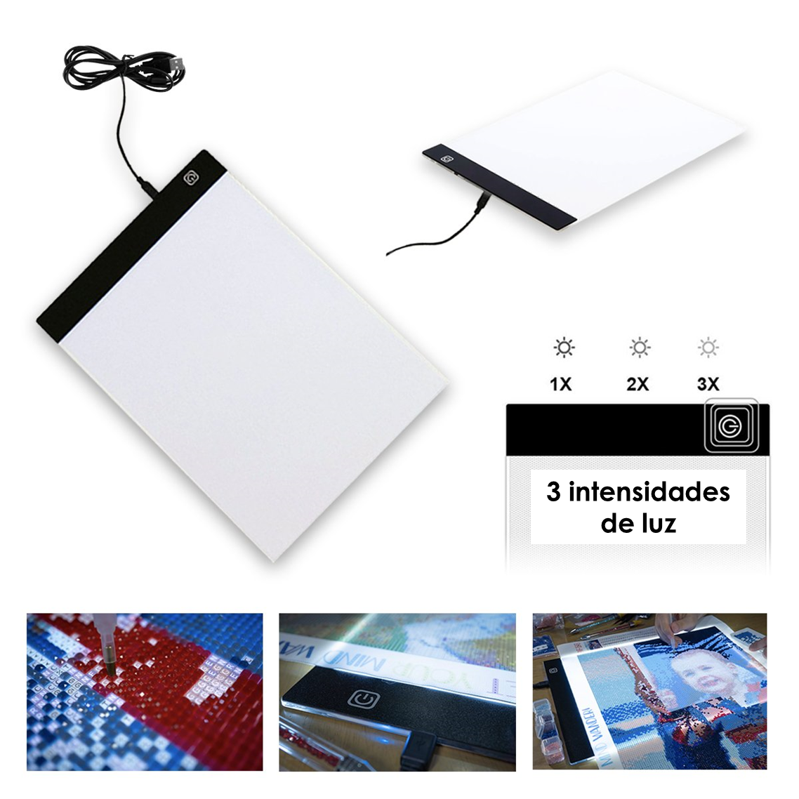 Tabla de Luz Led para Dibujo