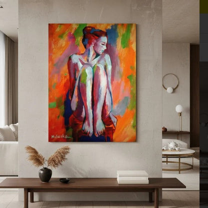 Pintura con Diamantes Mujer 30x40