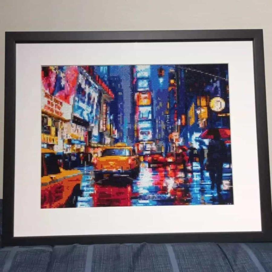 Pintura con Diamantes New York City 30X40