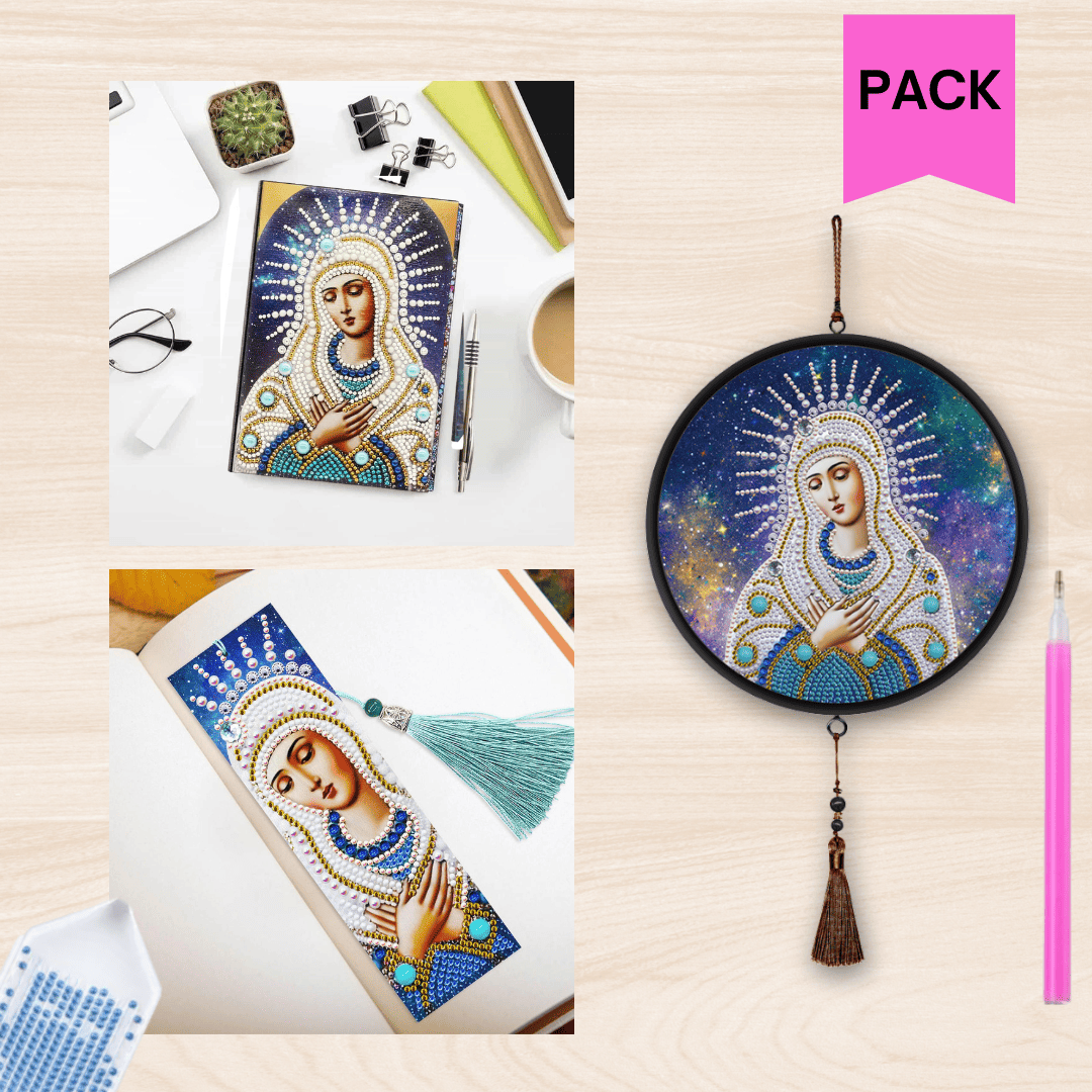 Pack Virgen Pintura por Diamantes